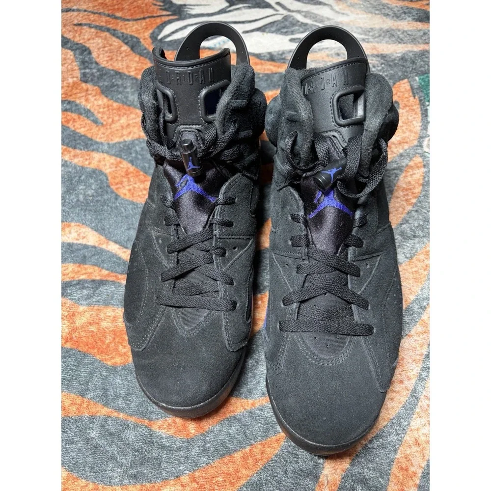 Size 10.5 - Air Jordan 6 Retro Aqua Black/Blue/Purple CT8529  display picture 1